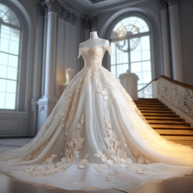 wedding dress